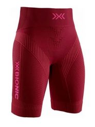 X-Bionic Szorty w kolorze czerwonym do biegania rozmiar: M. Czerwone spodenki sportowe damskie X BIONIC, m, bez wzorów, z materiału, do biegania. Za 217.99 zł.
