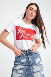 T-shirt Smcallin JOHN RICHMOND. T-shirty damskie John Richmond, s, bez wzorów, bez kołnierzyka. W wyprzedaży za 207.57 zł.