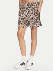 Adidas Szorty sportowe Seasonal Essentials Animal Print KH1551 Beżowy Regular Fit. Brązowe spodenki sportowe damskie Adidas, m, bez wzorów, z syntetyku. Za 179.99 zł.