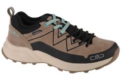 Damskie Niskie buty trekkingowe CMP Kaleepso WP. Brązowe obuwie trekkingowe damskie CMP, z materiału, bez zapięcia. Za 449.99 zł.