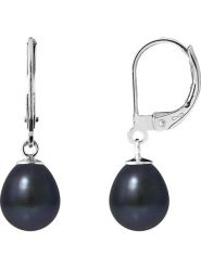 Pearline Złote kolczyki z perłami rozmiar: onesize. Czarne kolczyki damskie Pearline, z perłą, złote. Za 431.47 zł.