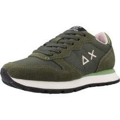 Buty SUN68 ALLY SOLID Zielony. Zielone obuwie trekkingowe damskie SUN68, z materiału, bez zapięcia. Za 272.99 zł.