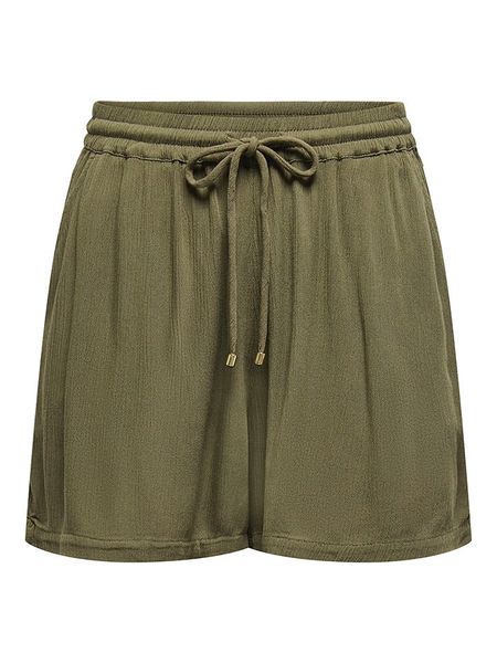 ONLY Szorty "Chiara" w kolorze khaki rozmiar: XS. Brązowe szorty damskie Only, bez wzorów, z wiskozy. Za 57.06 zł.