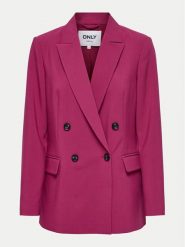ONLY Marynarka Casey 15338768 Różowy Regular Fit. Czerwone marynarki i żakiety damskie Only, bez wzorów, z syntetyku. Za 179.99 zł.
