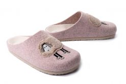 DR. BRINKMANN 320183-42 rosa, kapcie damskie. Czerwone kapcie damskie Dr. Brinkmann. Za 219.90 zł.