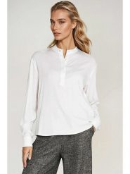 Nife Bluzka w kolorze białym rozmiar: 42. Białe bluzki damskie Nife, bez wzorów, bez kołnierzyka, bez ramiączek. Za 156.24 zł.
