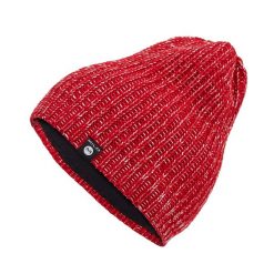 Zimowa czapka turystyczna unisex dla dorosłych Milo Yantai. Czerwone czapki damskie Milo, na zimę, bez wzorów, z polaru. Za 69.99 zł.