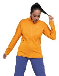 Bluza trekkingowa damska Schöffel Cascata. Brązowe bluzy damskie Schöffel, na zimę, l, bez wzorów, z materiału, bez kaptura. Za 499.99 zł.