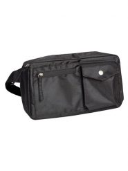 MOSS COPENHAGEN Saszetka "Felichia" w kolorze czarnym - 30 x 18 x 9 cm rozmiar: onesize. Czarne nerki i saszetki damskie Moss Copenhagen, bez wzorów, z materiału. Za 122.96 zł.