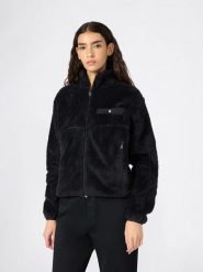Champion Kurtka polarowa w kolorze czarnym rozmiar: S. Czarne kurtki damskie Champion, s, bez wzorów, z polaru, bez kaptura. Za 180.06 zł.