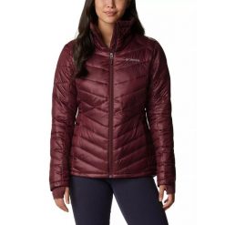Kurtka zimowa damska Columbia Joy Peak. Brązowe kurtki damskie Columbia, na zimę, l, bez wzorów, bez kaptura. Za 759.00 zł.