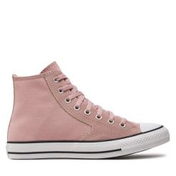 Trampki Converse. Czerwone trampki damskie Converse, bez wzorów, bez zapięcia. Za 379.99 zł.