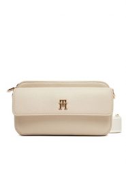 Tommy Hilfiger Torebka DISTINCT CAMERA BAG AW0AW17455 Beżowy. Brązowe listonoszki damskie Tommy Hilfiger, bez wzorów, ze skóry, bez dodatków. Za 339.99 zł.
