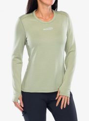 Bluza damska bez kaptura Inov-8 Adventure Mid Crew. Zielone bluzy damskie Inov-8, l, bez wzorów, z materiału, bez kaptura. Za 324.49 zł.