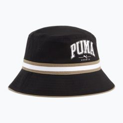 Kapelusz PUMA Squad Bucket. Czarne kapelusze damskie Puma, bez wzorów, z materiału, eleganckie. Za 94.99 zł.