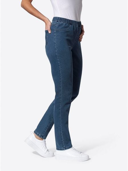 WITT WEIDEN Jegginsy w kolorze niebieskim rozmiar: W20. Niebieskie jeansy damskie WITT WEIDEN, bez wzorów, z materiału. Za 39.99 zł.