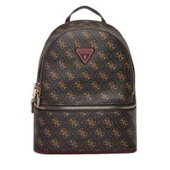 Plecak Guess. Brązowe plecaki Guess, z aplikacjami. Za 639.99 zł.
