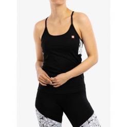 Top wspinaczkowy damski Ocun Arista. Czarne koszulki sportowe damskie Ocun, m, bez wzorów, bez ramiączek. Za 119.99 zł.