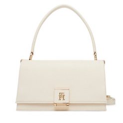 Torebka Tommy Hilfiger. Białe torebki klasyczne damskie Tommy Hilfiger, bez dodatków. Za 649.99 zł.