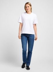 Lee Dżinsy - Regular fit - w kolorze niebieskim rozmiar: W31/L33. Niebieskie jeansy damskie Lee. Za 118.56 zł.