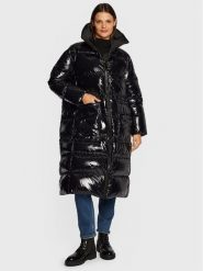 Calvin Klein Płaszcz zimowy High Shine K20K204687 Czarny Regular Fit. Czarne płaszcze damskie Calvin Klein, na zimę, m, bez wzorów, z syntetyku, bez kaptura. Za 1,479.00 zł.