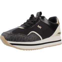 Buty MICHAEL KORS 43T6RNFS1D Czarny. Czarne obuwie trekkingowe damskie Michael Kors Access, z syntetyku, bez zapięcia. Za 523.99 zł.