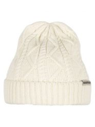 Roadsign Czapka w kolorze kremowym rozmiar: onesize. Brązowe czapki damskie Roadsign, bez wzorów, ze splotem. Za 26.99 zł.