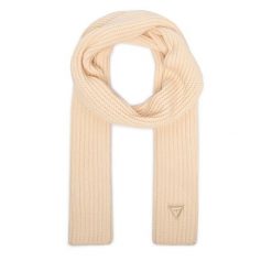 Szalik Guess. Brązowe szaliki damskie Guess, z aplikacjami. Za 234.99 zł.