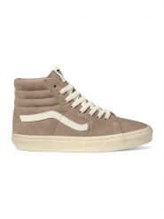 Vans Skórzane sneakersy "SK8-Hi" w kolorze jasnobrązowym rozmiar: 40,5. Brązowe obuwie sportowe damskie Vans, za kostkę, bez zapięcia. Za 215.71 zł.