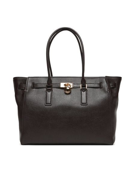 MICHAEL Michael Kors Torebka 30F5GNXT3L Brązowy. Brązowe shopper bag MICHAEL Michael Kors, ze skóry, bez dodatków. Za 1,099.00 zł.