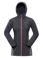 Alpine Pro Kurtka softshellowa "Herasa" w kolorze antracytowym rozmiar: XL. Czarne kurtki sportowe damskie Alpine Pro, xl, bez wzorów, bez kaptura. Za 311.85 zł.