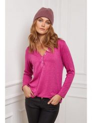 Joséfine Sweter "Drival" w kolorze różowym rozmiar: S. Różowe swetry klasyczne damskie Joséfine, s, bez kołnierzyka. Za 170.07 zł.