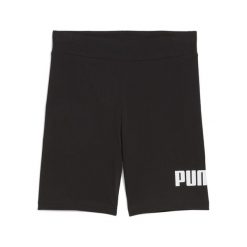 Młodzieżowe krótkie legginsy ESS z logo No. 1 PUMA. Czarna legginsy damskie Puma, m, bez wzorów, z gumy. Za 79.00 zł.