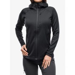 Bluza z kapturem damska Black Diamond Factor Hoody. Czarne bluzy damskie Black Diamond, l, bez wzorów, z kapturem. Za 413.99 zł.
