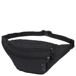 Saszetka nerka Jack Wolfskin Konya 2. Czarne nerki i saszetki damskie Jack Wolfskin, bez wzorów, z materiału. Za 139.99 zł.