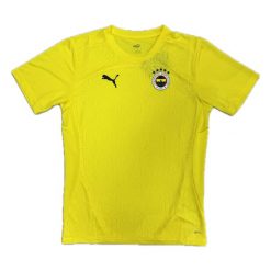 Koszulka treningowa Fenerbahçe 2024/25. Żółte bluzki damskie Puma, bez wzorów, sportowe, bez kołnierzyka, bez ramiączek. Za 251.00 zł.