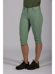 Maul Sport Spodnie funkcyjne "Rennes" w kolorze zielonym rozmiar: 48. Zielone spodnie dresowe damskie Maul Sport, bez wzorów, z materiału, outdoorowe. Za 165.55 zł.