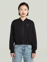 G-Star Bluza w kolorze czarnym rozmiar: S. Czarne bluzy damskie G-Star, s, bez wzorów, bez kaptura. Za 200.13 zł.