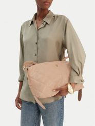 Badura Torebka CEO-ODI-LDA8618 Beżowy. Brązowe torebki klasyczne damskie Badura, z materiału, bez dodatków. Za 229.99 zł.