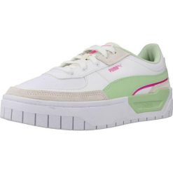 Buty PUMA YELLOW CALI DREAM BRIGHTER Biały. Białe obuwie trekkingowe damskie Puma, ze skóry, bez zapięcia. Za 331.99 zł.