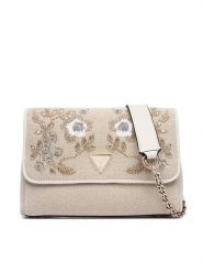 Guess Torebka Giully II HWAE967 3200 Beżowy. Brązowe torebki klasyczne damskie Guess, z materiału, bez dodatków. Za 584.99 zł.