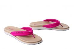 Inblu SF-04 067 azalea, klapki damskie. Czerwone klapki damskie Inblu, bez wzorów, bez obcasa, bez zapięcia. Za 77.99 zł.