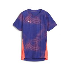 Damska koszulka individualBLAZE PUMA Lapis Lazuli Dark Amethyst Blue Purple. Niebieskie bluzki damskie Puma, xs, bez wzorów, sportowe, bez kołnierzyka, bez ramiączek. Za 105.20 zł.