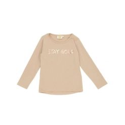 Koszulka na co dzień na siłownię. Brązowe bluzki damskie LEONE 1947 APPAREL, bez wzorów, z bawełny, sportowe, bez kołnierzyka, bez ramiączek. W wyprzedaży za 56.94 zł.