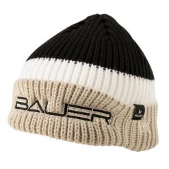 Czapka Z Daszkiem Unisex Dla Dorosłych. Brązowe czapki z daszkiem damskie BAUER, bez wzorów, z dzianiny. Za 202.99 zł.
