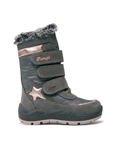 Primigi Kozaki GORE-TEX 4883055 M Szary. Szare kozaki dziewczęce Primigi, bez wzorów, z gore-texu, bez obcasa, bez zapięcia. Za 289.99 zł.