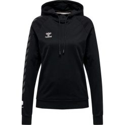 Damska bawełniana bluza z kapturem Hummel Move Grid. Czarne bluzy damskie Hummel, xs, bez wzorów, z bawełny, z kapturem. Za 251.50 zł.