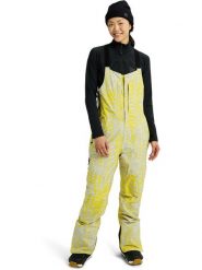 Burton Spodnie narciarskie "[ak] Kimmy GORE-TEX 2L Bib Pants" w kolorze żółto-szarym rozmiar: XL. Szare spodnie sportowe damskie Burton, l, bez wzorów, z gore-texu, narciarskie, gore-tex. Za 1,314.95 zł.