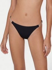 Guess Dół od bikini E6GO26 KG272 Czarny. Czarne bikini Guess, z aplikacjami, z syntetyku. Za 261.99 zł.