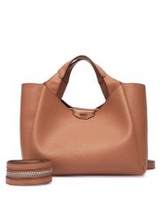 DKNY Torebka R43DYG33 Brązowy. Brązowe torebki klasyczne damskie DKNY, ze skóry, bez dodatków. Za 659.99 zł.